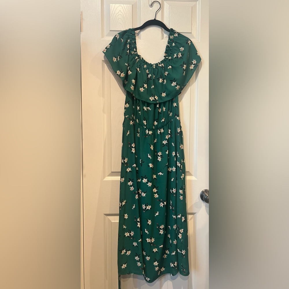 Sasha Floral print Midi Dress